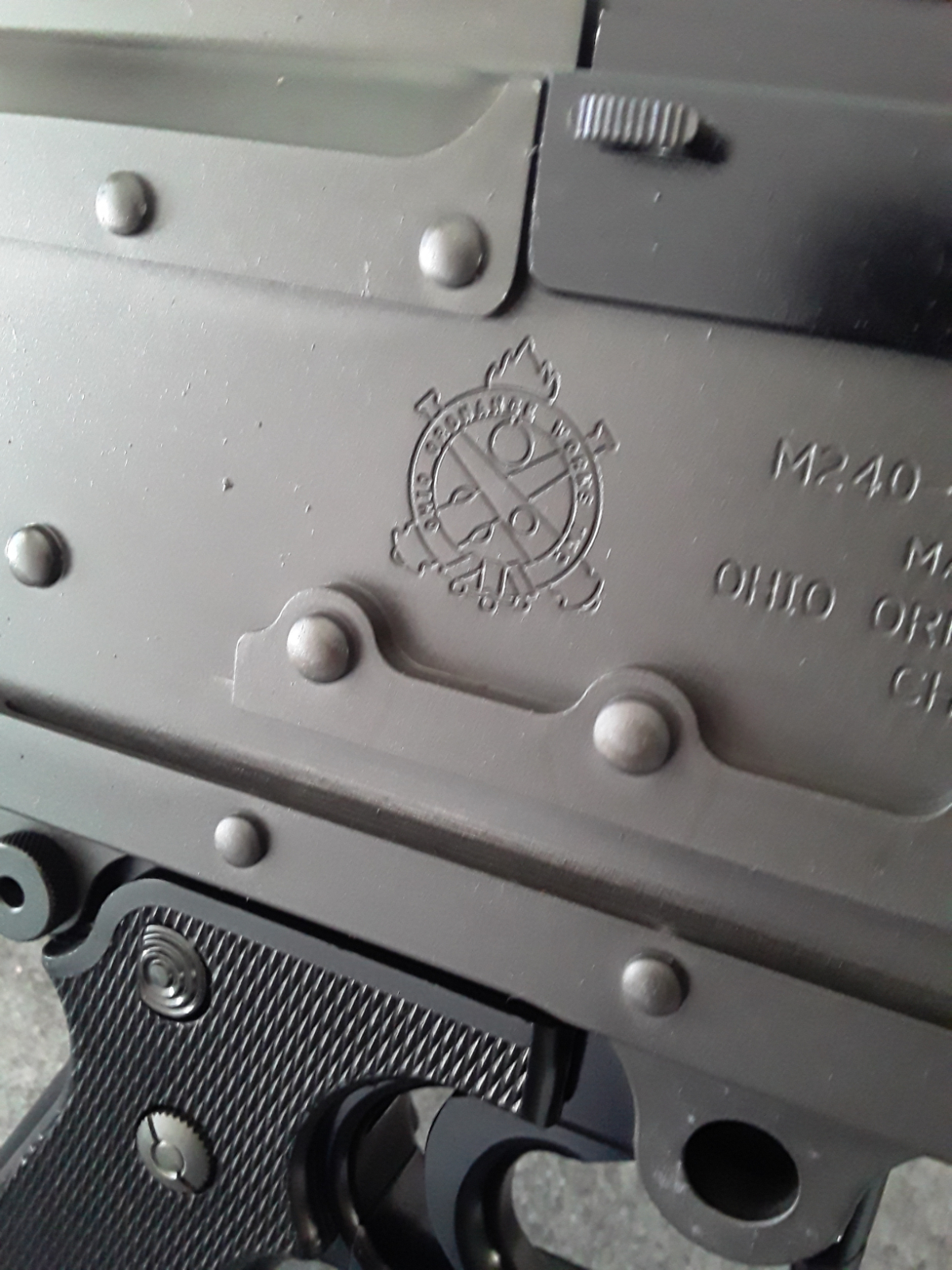 OOW Ohio Ordnance Works Inc, M240-SLR, 7.62NATO, 20" Barrel. Chain Fed ...