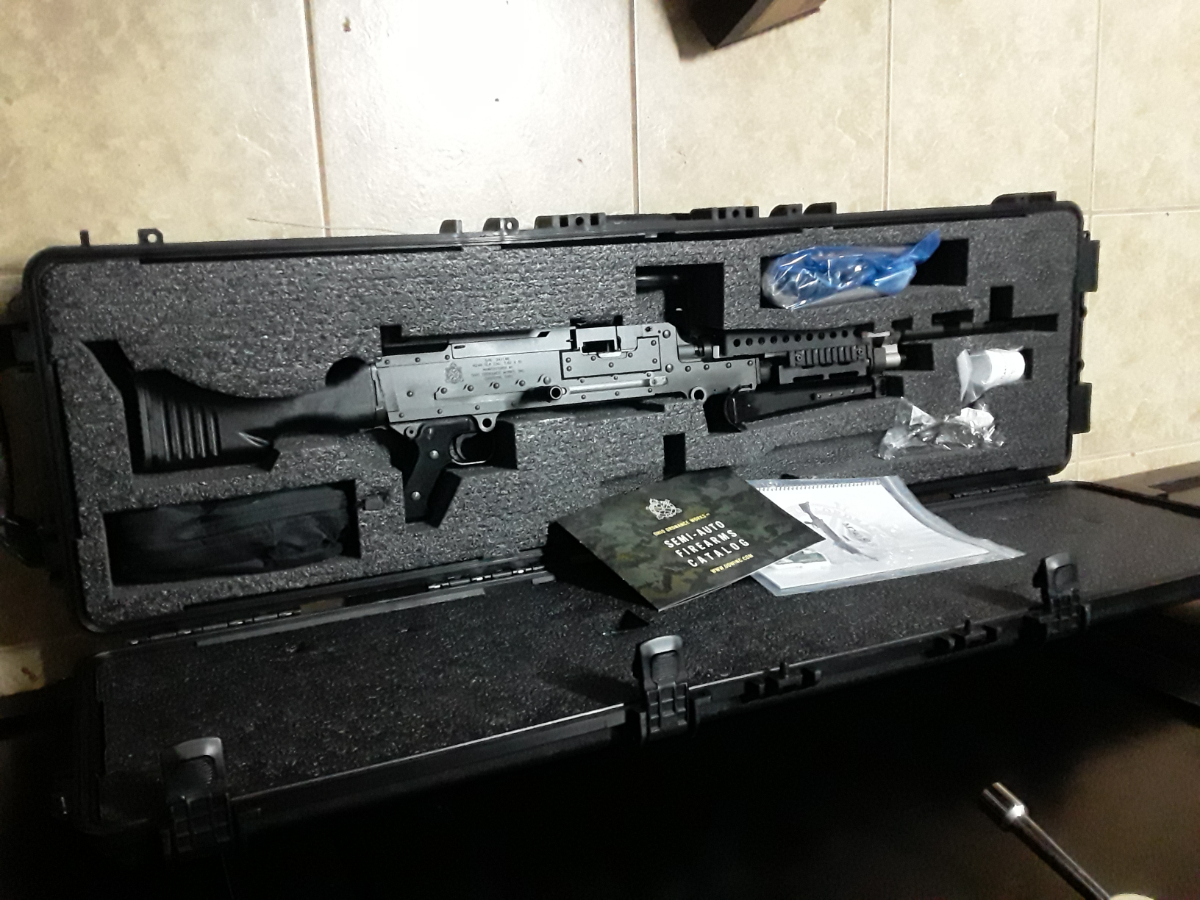 OOW Ohio Ordnance Works Inc, M240-SLR, 7.62NATO, 20" Barrel. Chain Fed ...