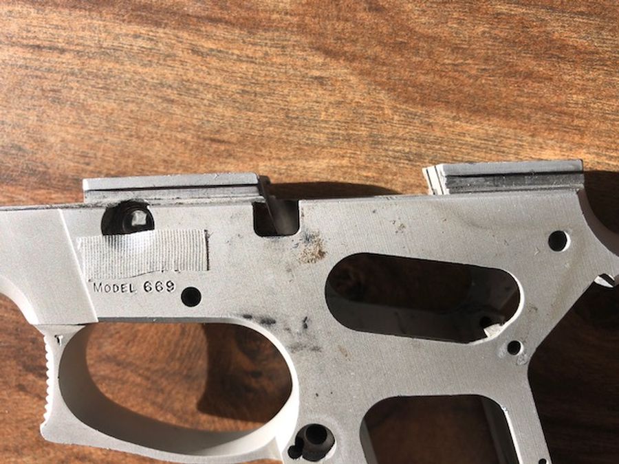 Smith & Wesson Model 669 Frame / Receiver Only Free Shipping 9mm Luger