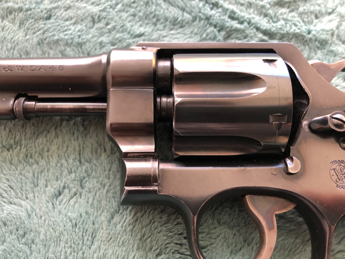 Smith & Wesson Smith and Wesson Hand Ejector model 1917 DA .45 in Beautiful Condition .45 ACP - Picture 3