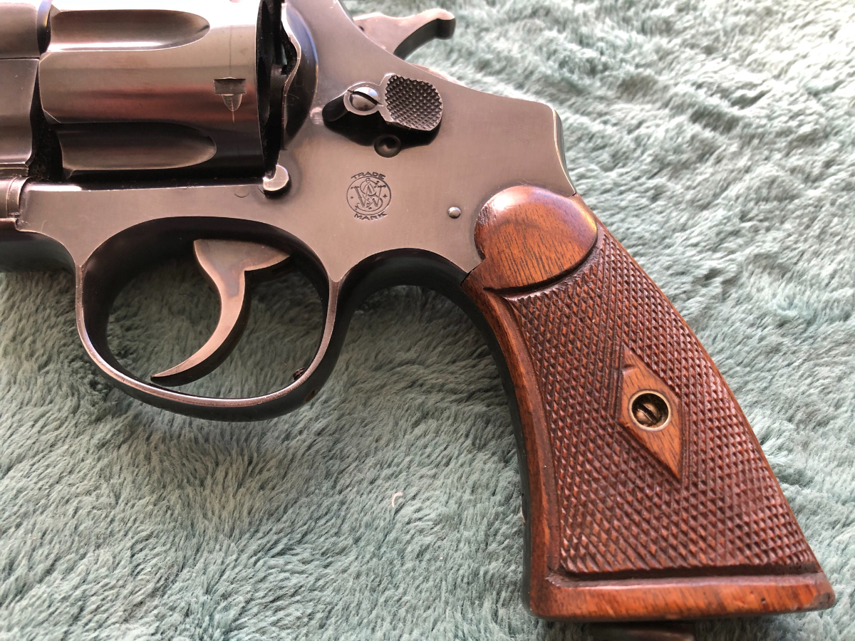 Smith & Wesson Smith and Wesson Hand Ejector model 1917 DA .45 in Beautiful Condition .45 ACP - Picture 4