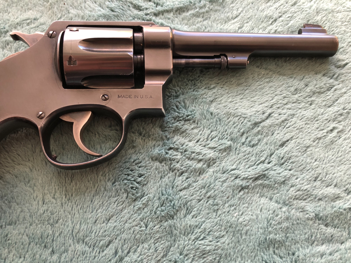 Smith & Wesson Smith and Wesson Hand Ejector model 1917 DA .45 in Beautiful Condition .45 ACP - Picture 5