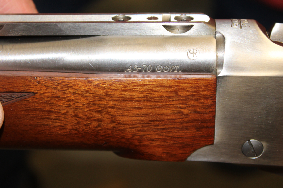 Ruger # 1 45-70 Govt Stainless Walnut Stock Used. .45-70 Govt. For Sale ...