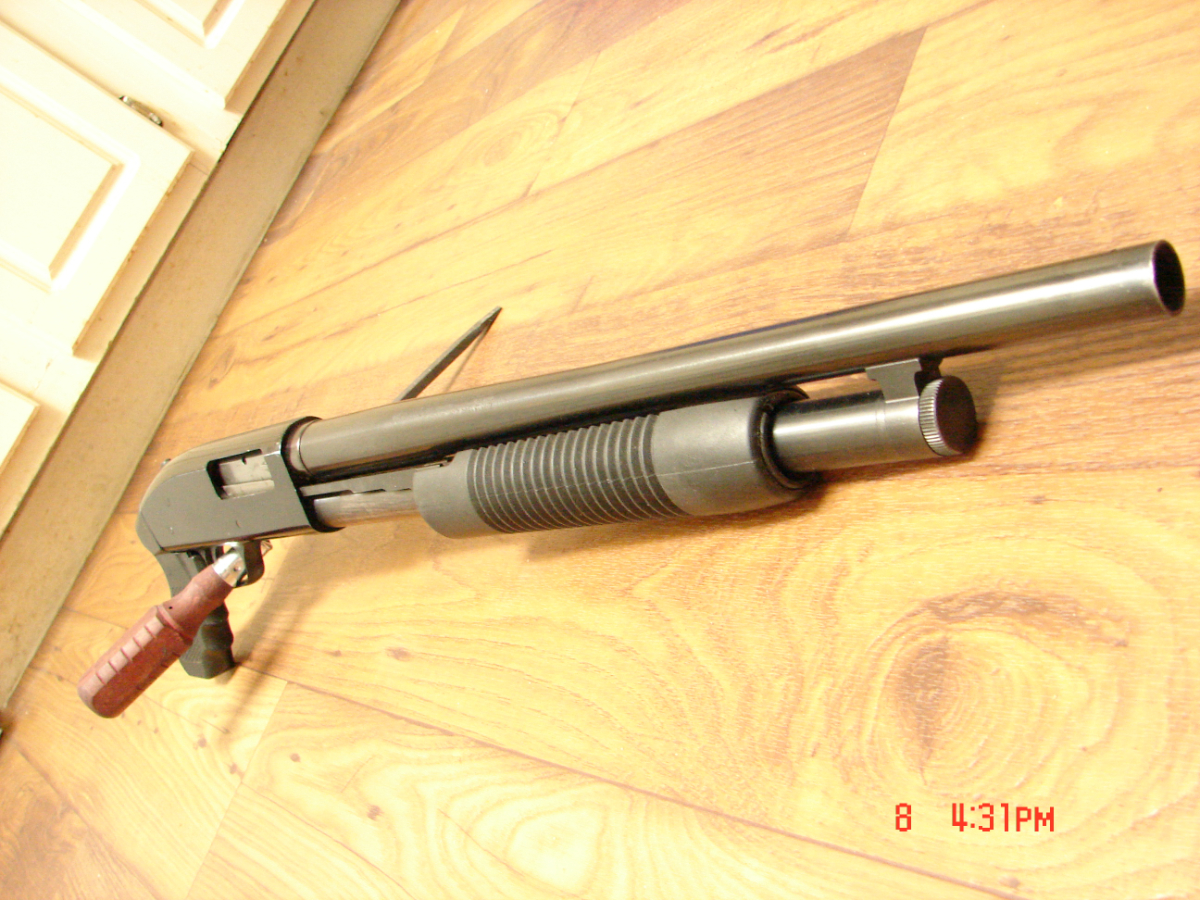 Mossberg 500a 12ga Pistol Grip 18 12 Ga For Sale At Gunauction Com 14862490