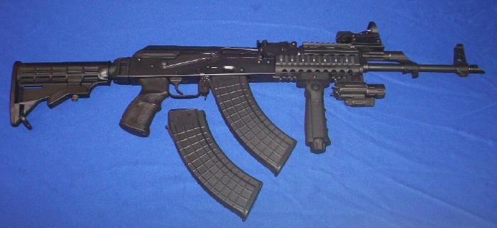 Black Widow Custom AK47 MFL2! - Black Widow AK47!Multi-Function Laser ...