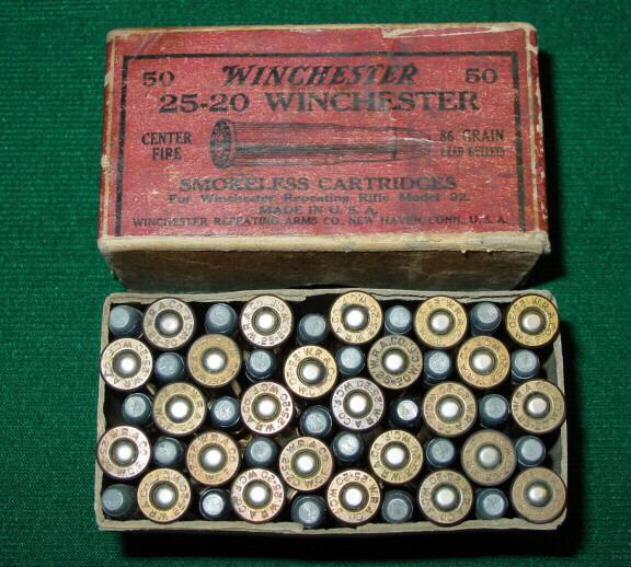 Winchester Brand 25-20 Wcf Ammo W/Box For Sale at GunAuction.com - 8914801