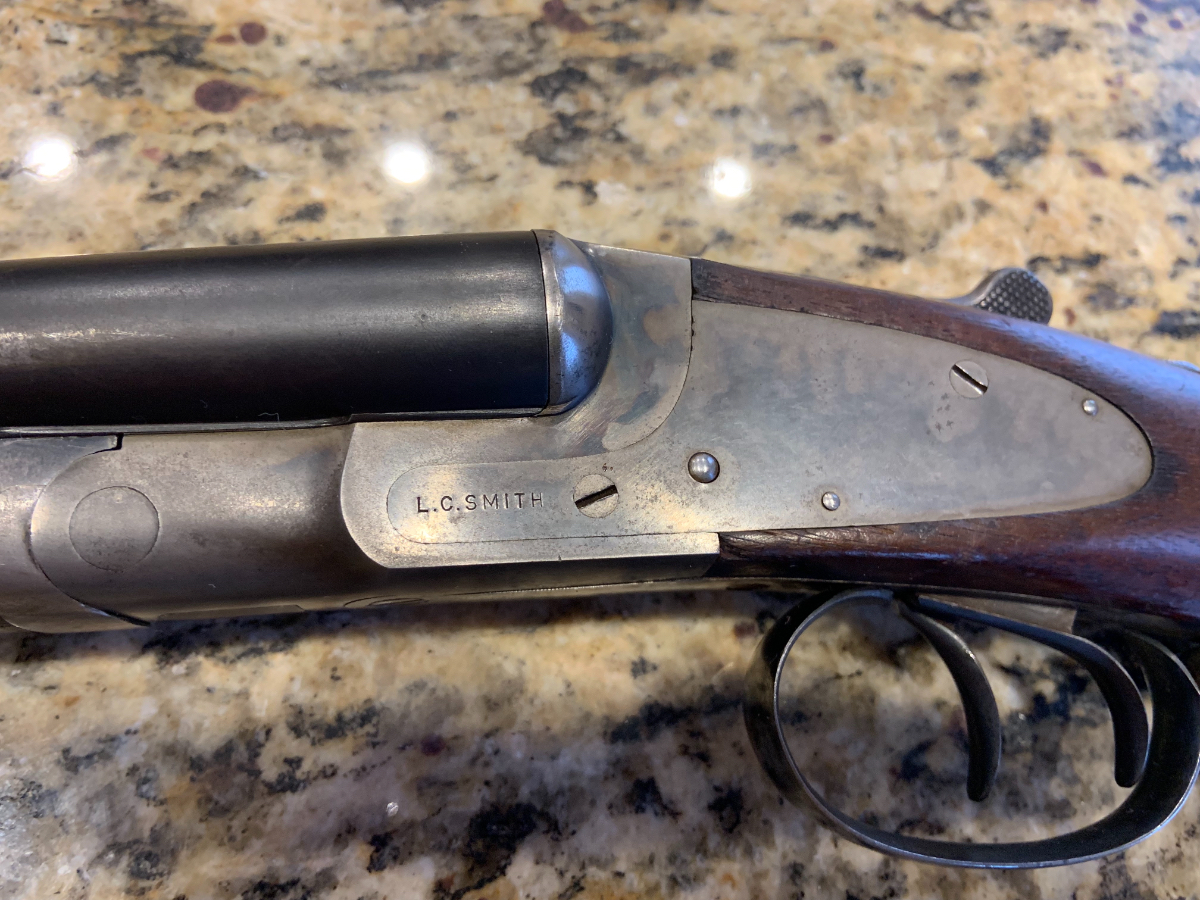 LC Smith - Field Grade Choked Improved Cylinder and Modified 1942 Manufactured. - Picture 1 LC Smith - Field Grade Choked Improved Cylinder and Modified 1942 Manufactured. - Picture 1