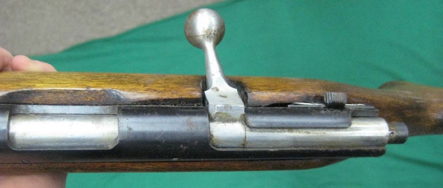 Springfield Model 84c .22 Cal Bolt Action Clip Fed Rifle Hooded Front ...