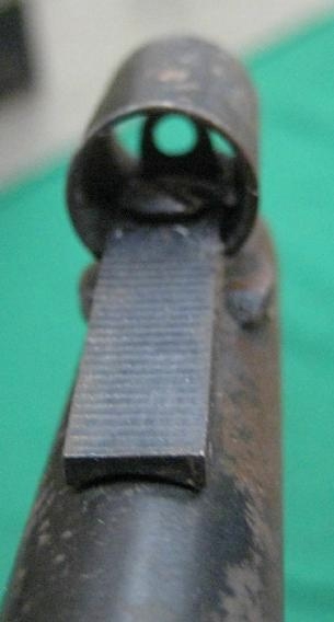Springfield Model 84c .22 Cal Bolt Action Clip Fed Rifle Hooded Front ...