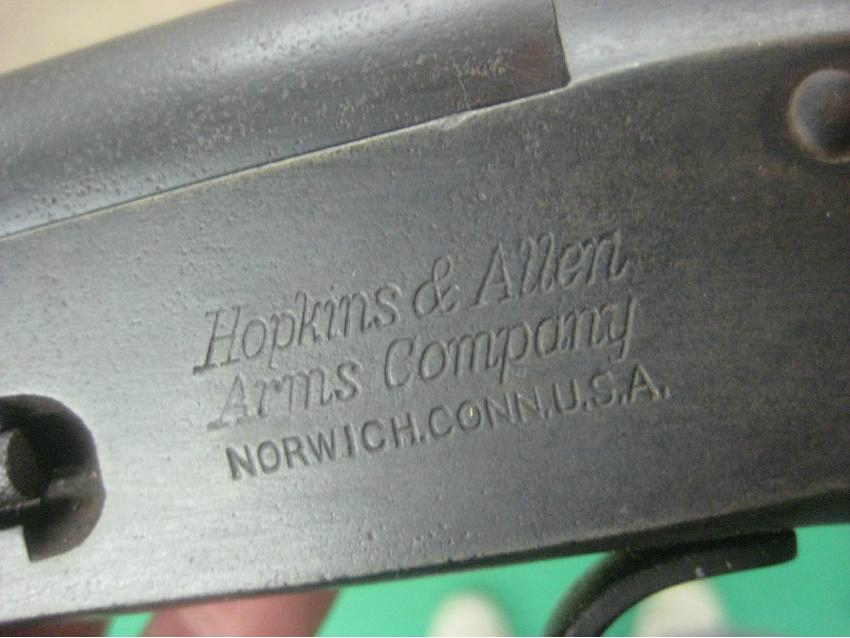Hopkins & Allen Single Shot Shotgun Open Choke 30" Bbl Hammer Hunting