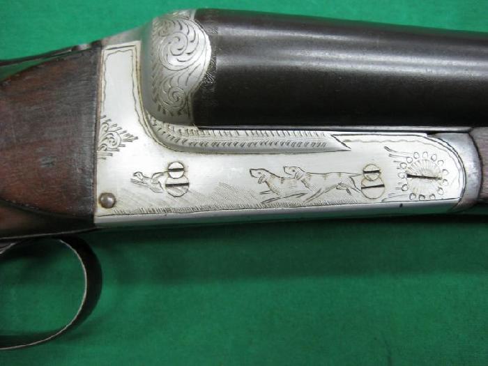 Riviera 10 Ga Double Shotgun Nickel Reciever Super Nice Wood Stahl ...