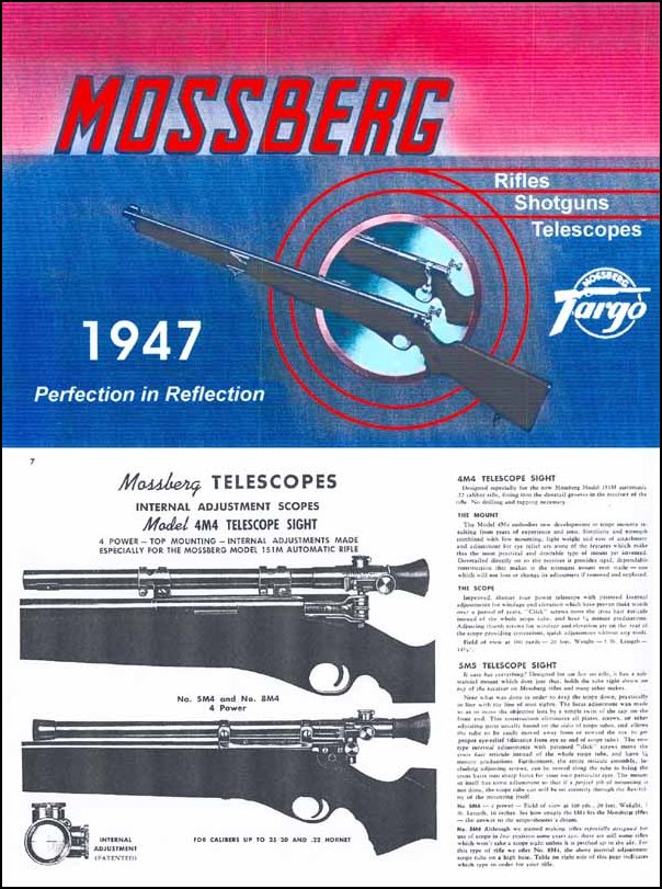 Mossberg Catalog 1947 For Sale at 6797019