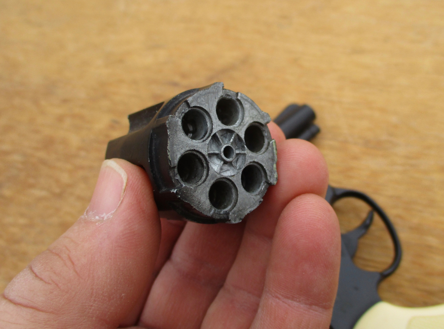 Volcanic 22 Model V22 Revolving Starter Pistol Blank Revolver Cap Gun