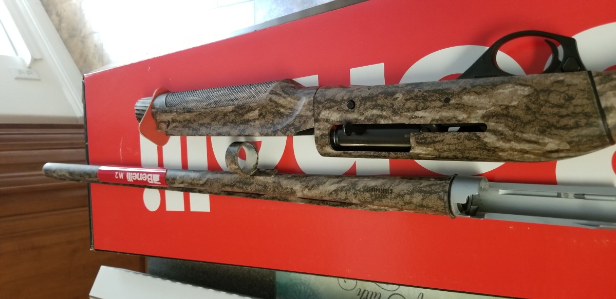 Benelli M2 Mossy Oak Bottom Land 3 Inch 26 Inch Barrel Crio Chokes 12