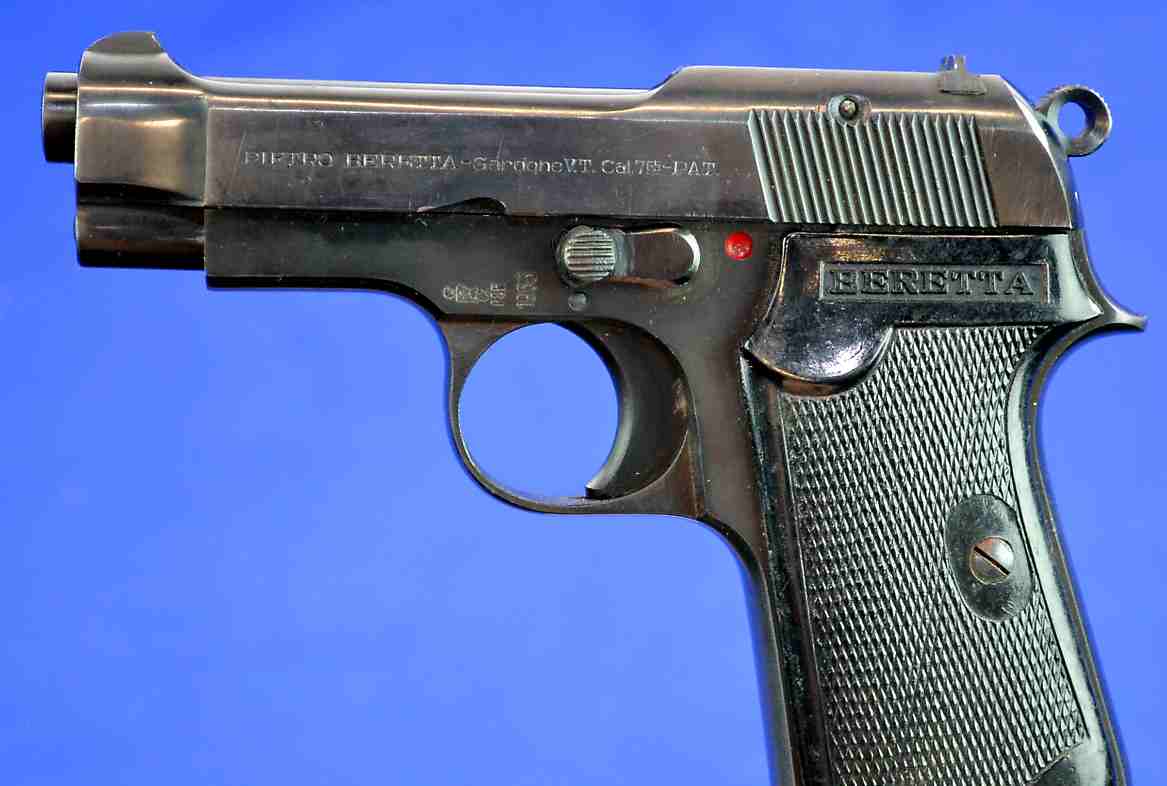 test firearm safety Auto Beretta, Pietro Model 7.65mm For Semi Pistol 1935