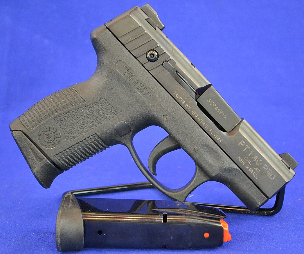 Taurus Model Pt140 Pro .40 S&W Semi Auto Pistol For Sale at GunAuction ...