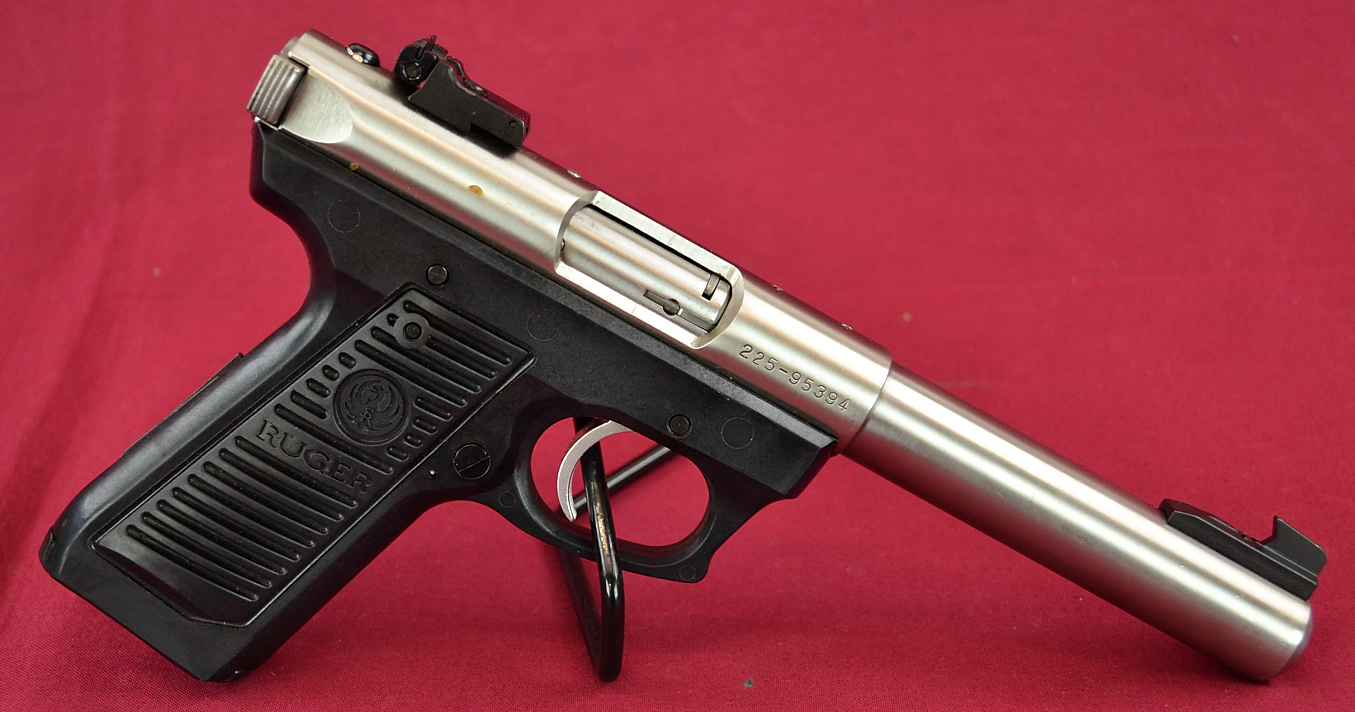 Ruger Model 22/45 Target .22 Semi-Auto Pistol For Sale at GunAuction ...