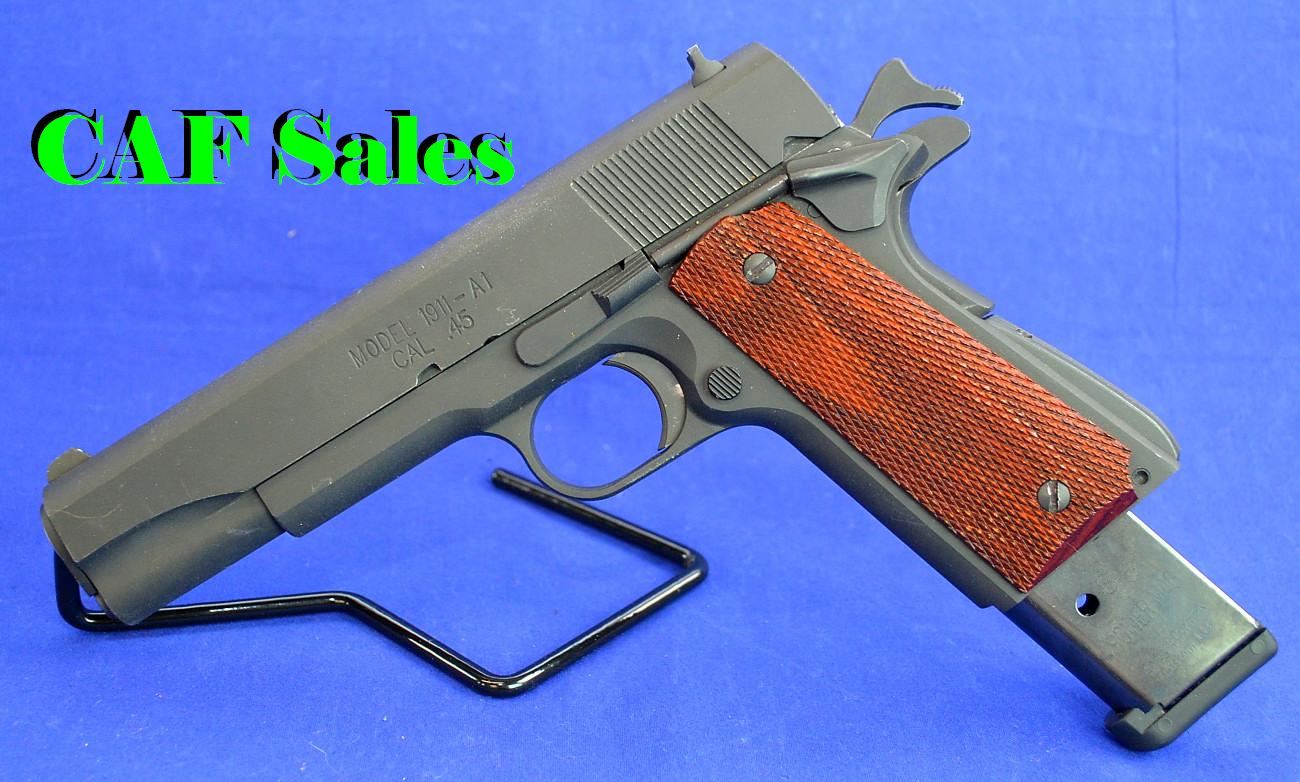 Springfield Armory (Geneseo, Il) Model 1911-A1 .45 Acp Semi-Auto Pistol For Sale at GunAuction ...