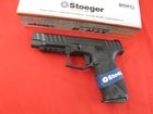 Stoeger  Model STR-9 9mm, 4.5in Blue, Li - $0.01