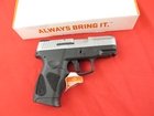 Taurus  Model G2c 9mm, 3in Stainless, w/ - $35.01